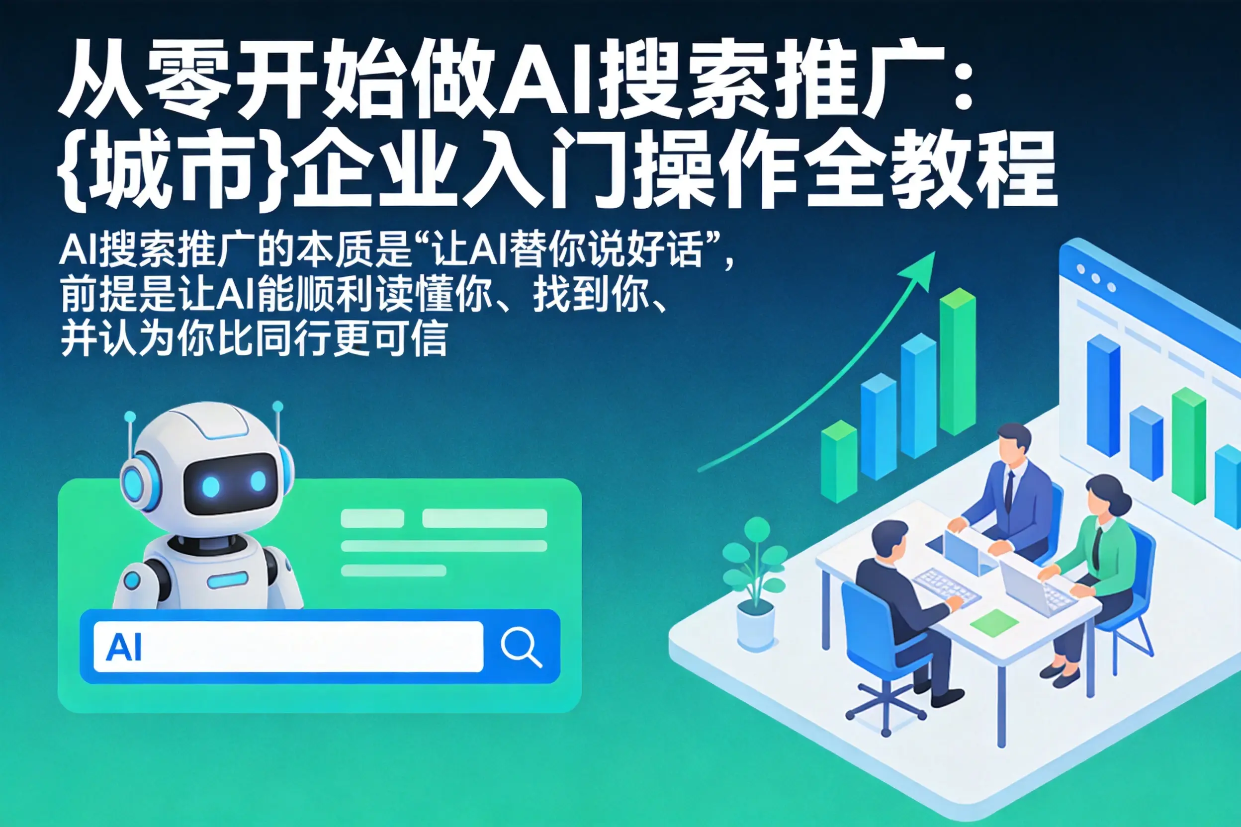 从零开始做AI搜索推广：天水企业入门操作全教程