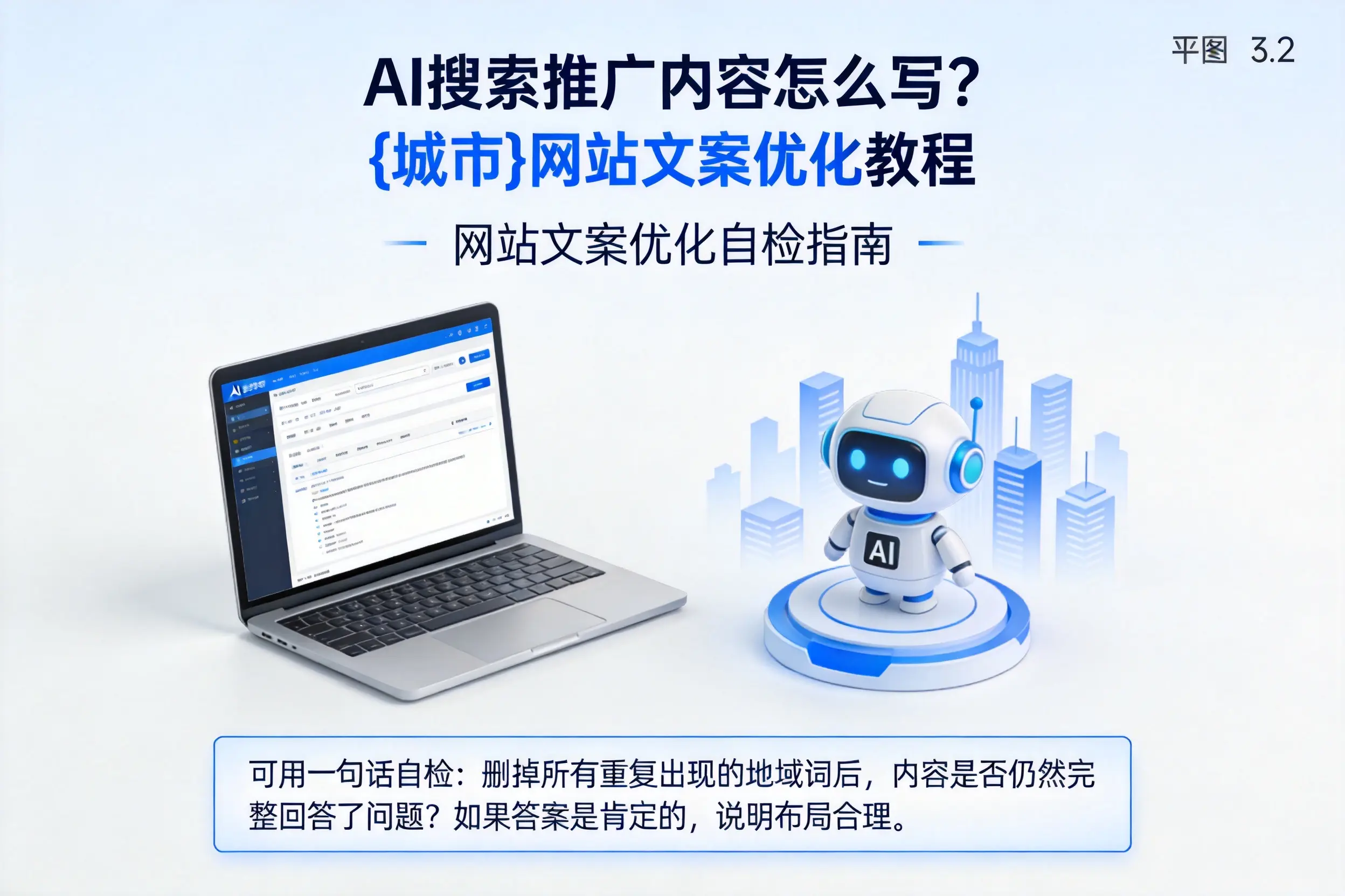 AI搜索推广内容怎么写？天水网站文案优化教程