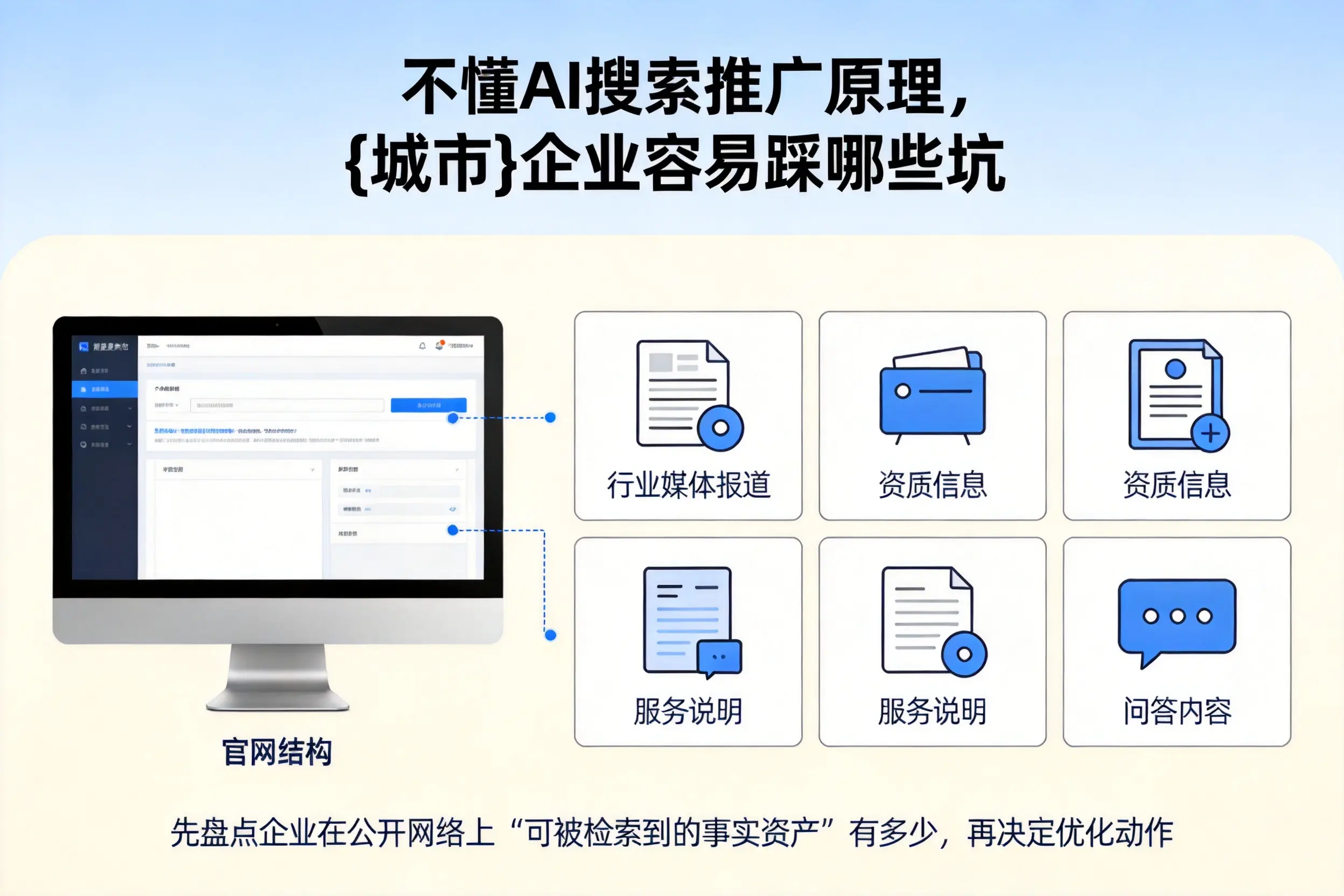 不懂AI搜索推广原理，天水企业容易踩哪些坑