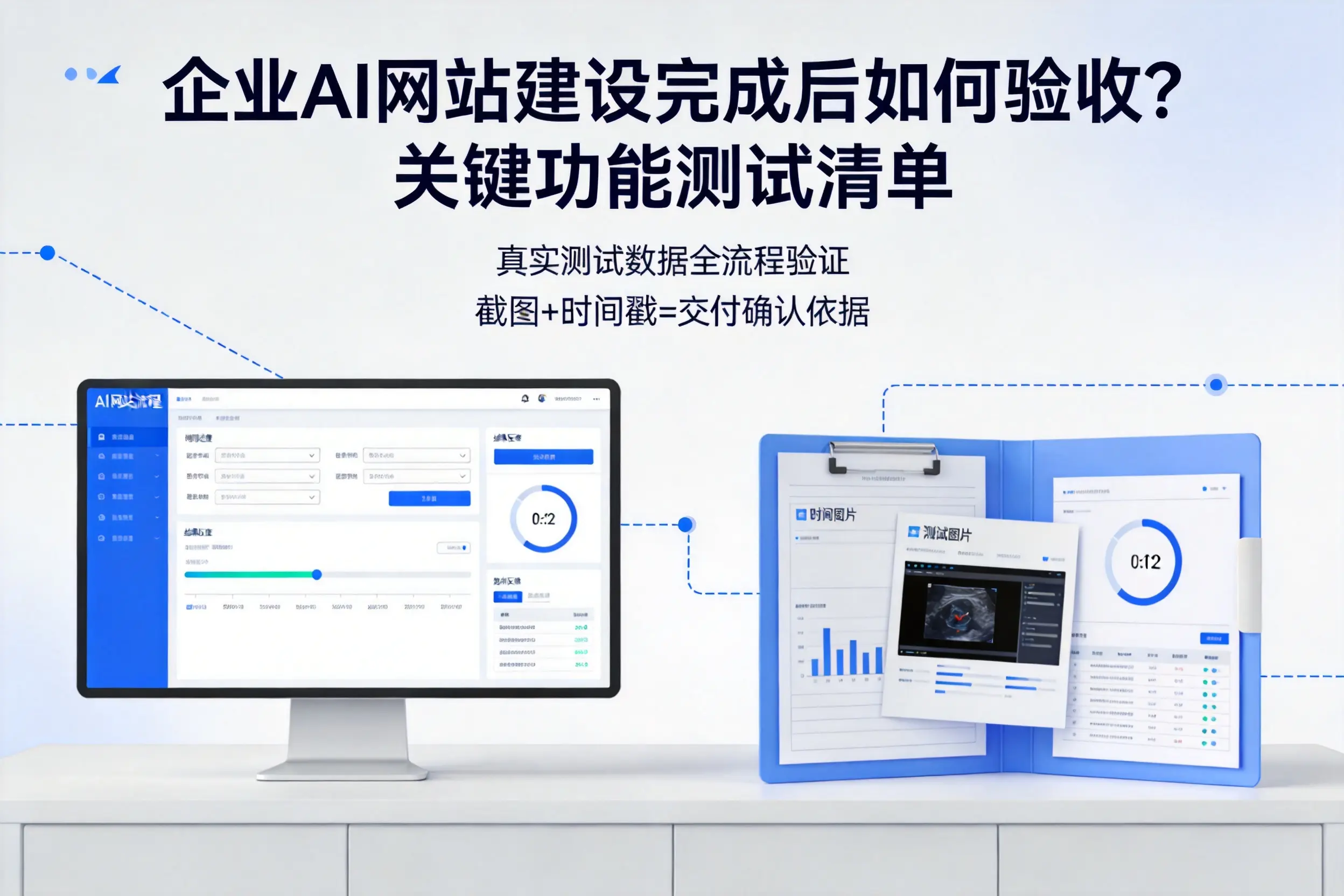 天水企业AI网站建设完成后如何验收？关键功能测试清单